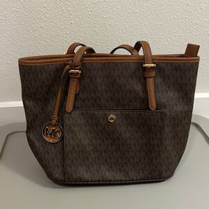 Michael Kors Signature Brown Tote
